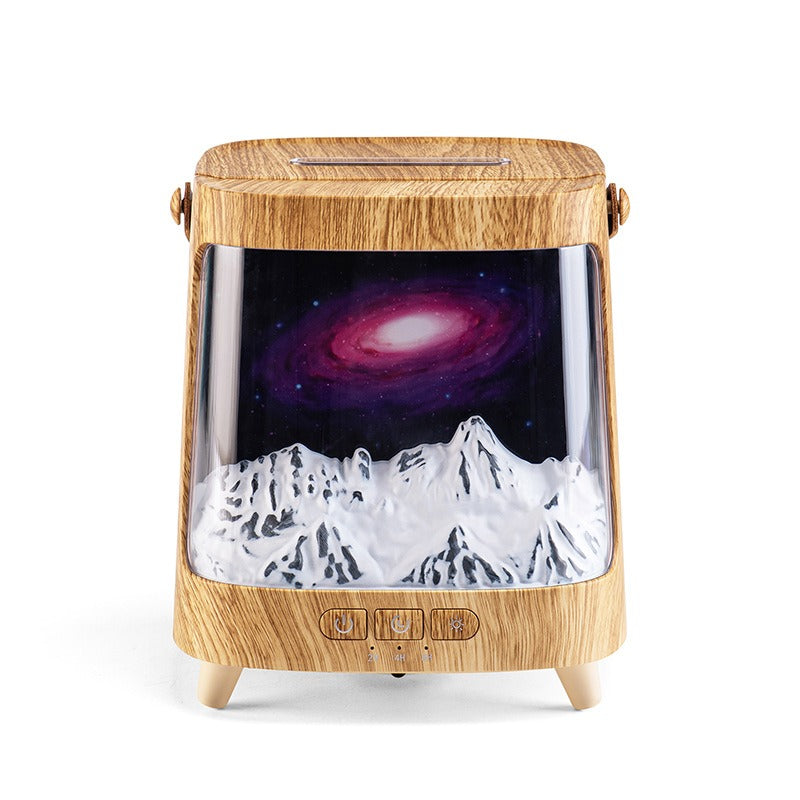 Aurora Flame Aroma Diffuser– 200ml Ultrasonic with Remote & Timer