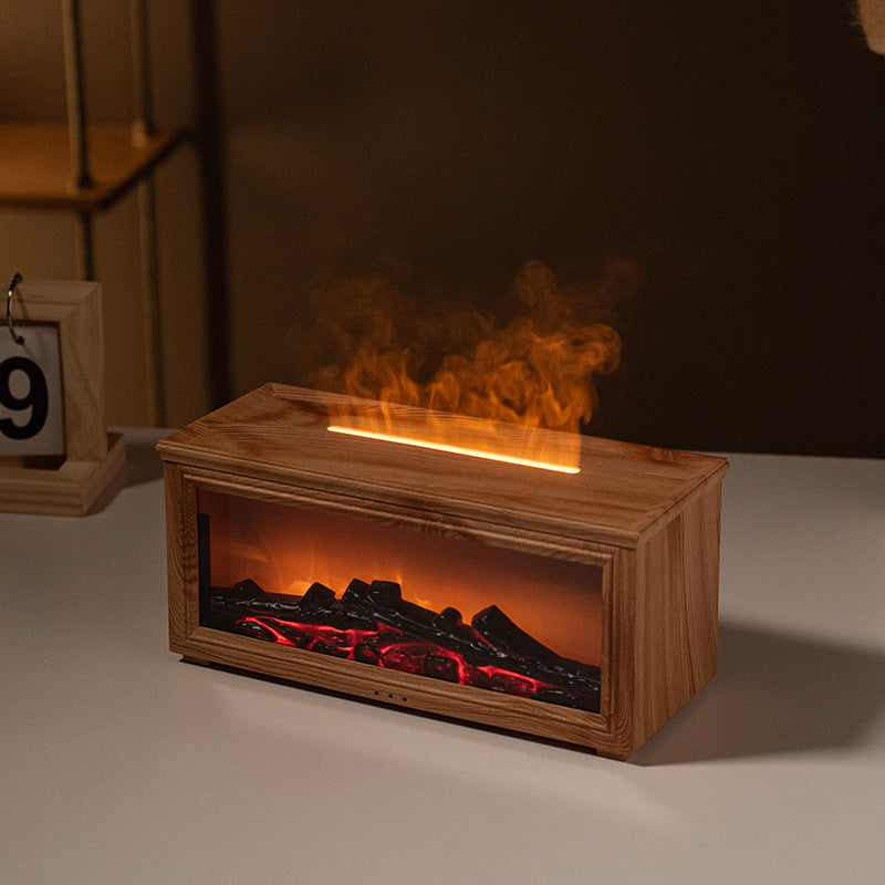 Fireplace Flame Aroma Diffuser — Create Cozy Ambiance, Relax & Sleep Better