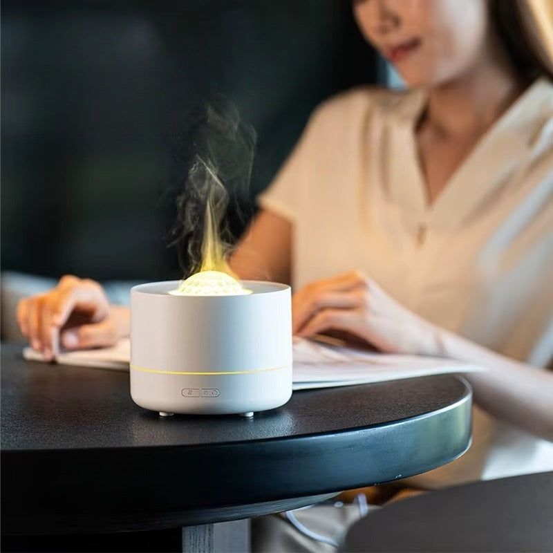 Starry Sky Aroma Diffuser – 200ml Ultrasonic with Rotating Projection & 7-Color Lights