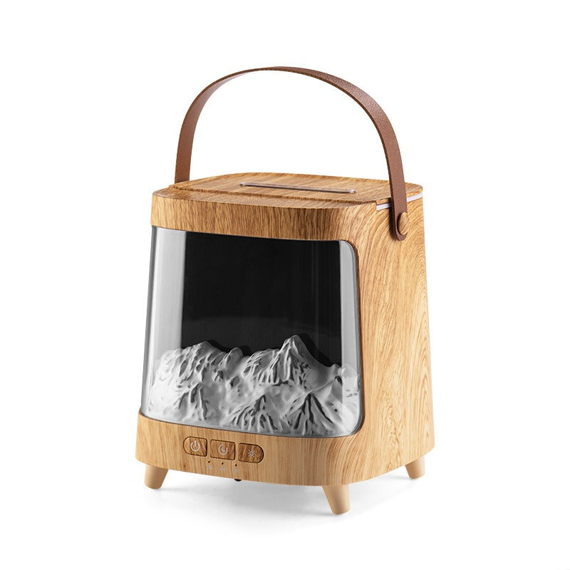 Aurora Flame Aroma Diffuser– 200ml Ultrasonic with Remote & Timer